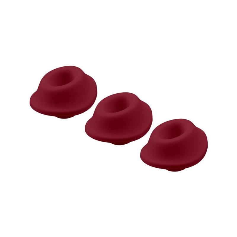 Сменные насадки на Womanizer Premium 2 и Classic 2, бордовый, размер М