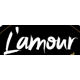 L'amour