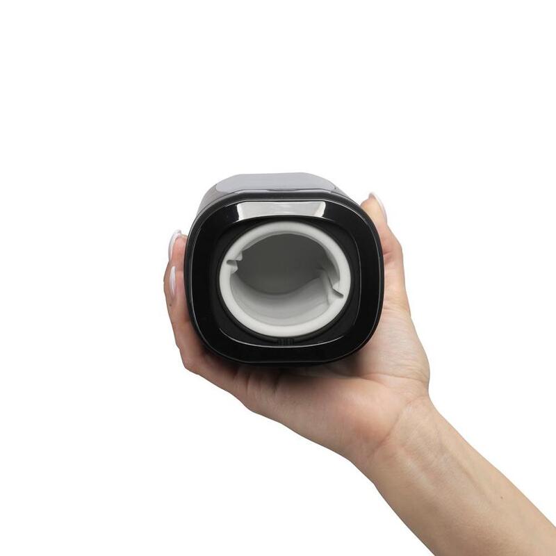 Мастурбатор Kiiroo Onyx+ Jessica Drake, 10 сжимающихся колец, не надо двигать, теледильдоника