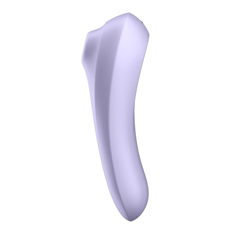 Смарт-вибратор и вакуумный стимулятор 2в1 Satisfyer Dual Pleasure Mauve Смарт-вибратор и вакуумный стимулятор 2в1 Satisfyer Dual Pleasure Mauve