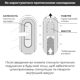Вибромастурбатор Tenga Flip Zero Electronic Vibration White, изменяемая интенсивность, раскладной