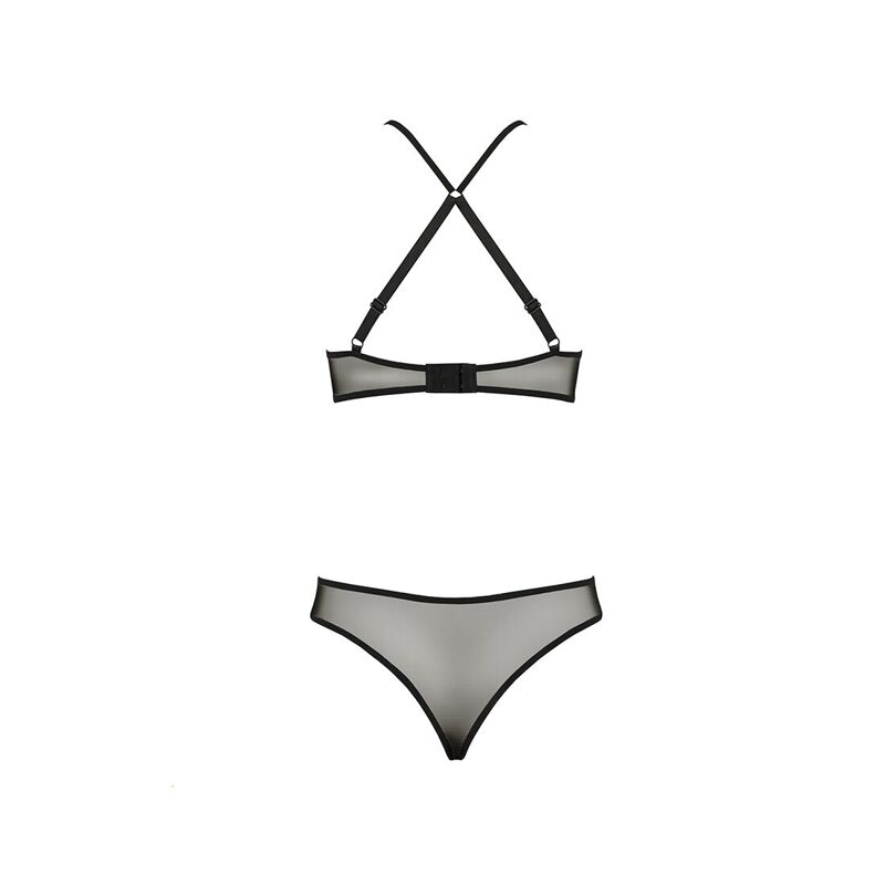 Эротический комплект Passion AZALIA SET L/XL, black