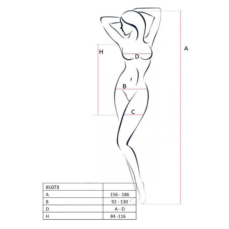 Откровенное платье-сетка Passion BS073 black