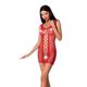 Откровенное платье-сетка Passion BS073 red