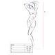 Бодистокинг с крупной сеткой Passion BS077 white