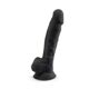 Фаллоимитатор SilexD Vetus Black (MODEL 1 size 8in), двухслойный, силикон+Silexpan, диаметр 4,2см
