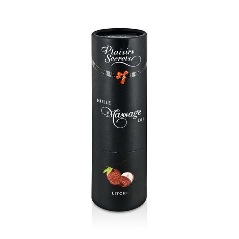 Масажне масло Plaisirs Secrets Litchi (59 мл) з афродизіаками