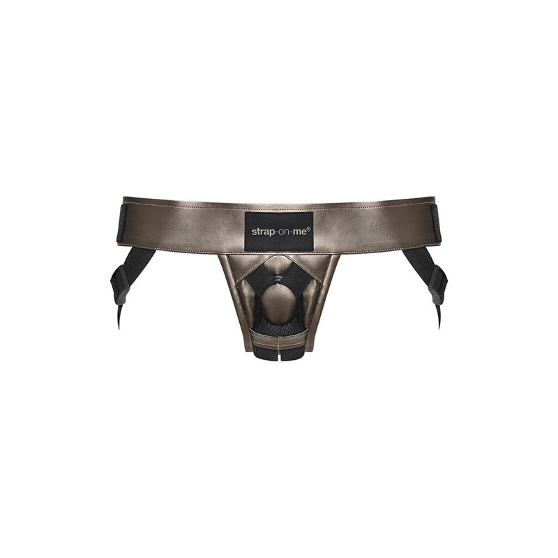 Трусы для страпона Strap-On-Me Leatherette HARNESS CURIOUS