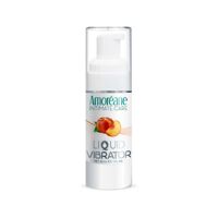 Лубрикант с эффектом вибрации Amoreane Med Liquid Vibrator Peach (30 мл)