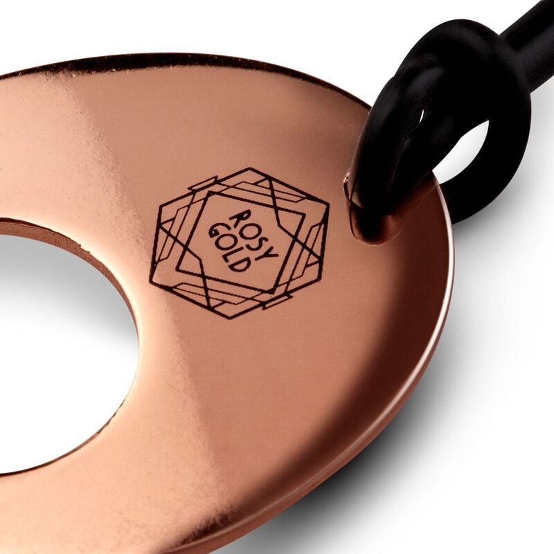 Металлические вагинальные шарики Rosy Gold - Nouveau Kegel Balls, масса 376 г, диаметр 2,8 см