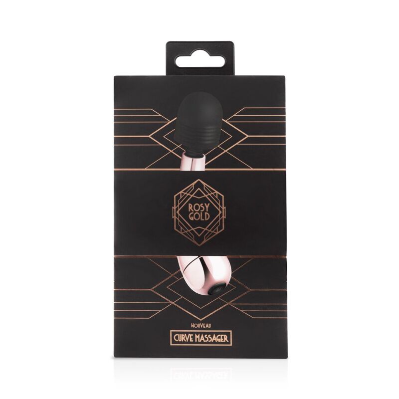 Мини-вибромассажер Rosy Gold — Nouveau Mini Curve Massager