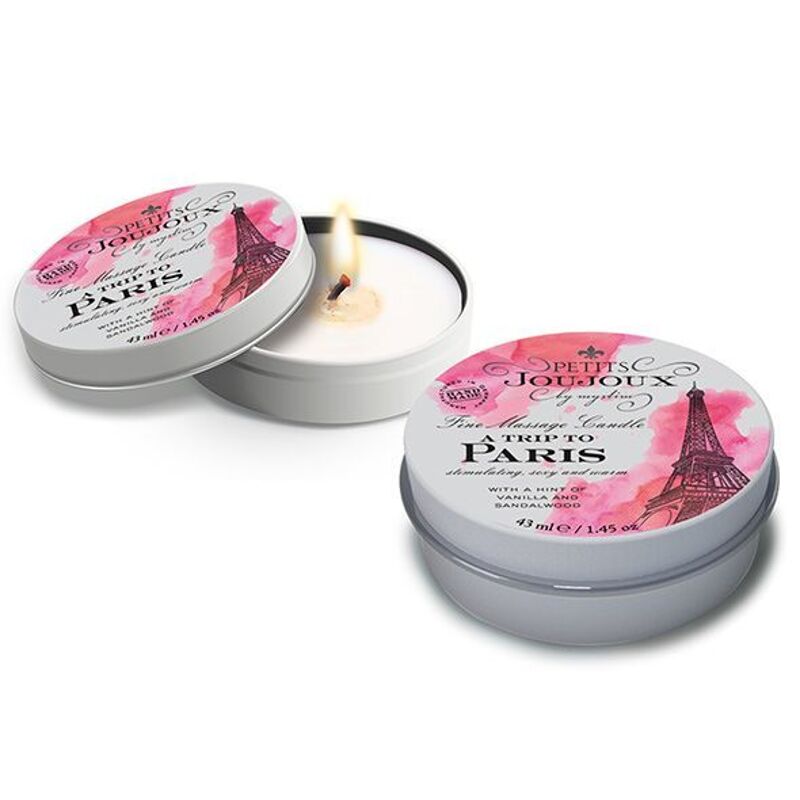 Масажна свічка Petits Joujoux - Paris - Vanilla and Sandalwood 43 мл