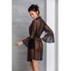 Воздушный пеньюар Passion LOVELIA PEIGNOIR L/XL, black