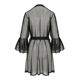 Воздушный пеньюар Passion LOVELIA PEIGNOIR L/XL, black