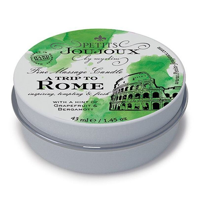 Масажна свічка Petits Joujoux - Rome Grapefruit and Bergamott 43 мл