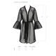 Воздушный пеньюар Passion LOVELIA PEIGNOIR S/M, black
