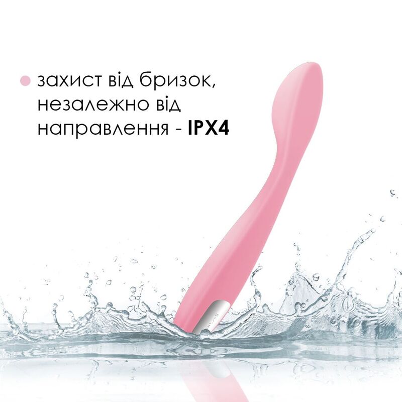 Стимулятор клитора и точки G  Svakom Keri Pale Pink