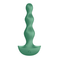 Анальный стимулятор-бусины с двумя моторами Satisfyer Lolli-Plug 2 Green