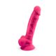 Фаллоимитатор SilexD Tomas Pink (MODEL 1 size 9in), двухслойный, силикон+Silexpan, диаметр 4,9см
