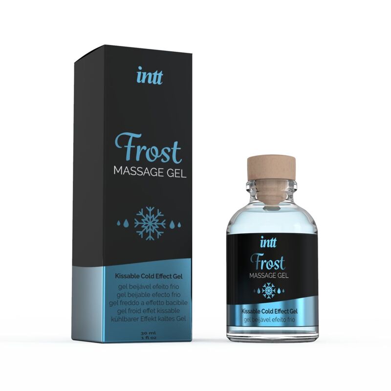Масажний гель з м'ятним смаком Intt Frost 30 мл 