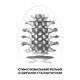 Мастурбатор-яйцо Tenga Egg Brush с рельефом в виде крупной щетины