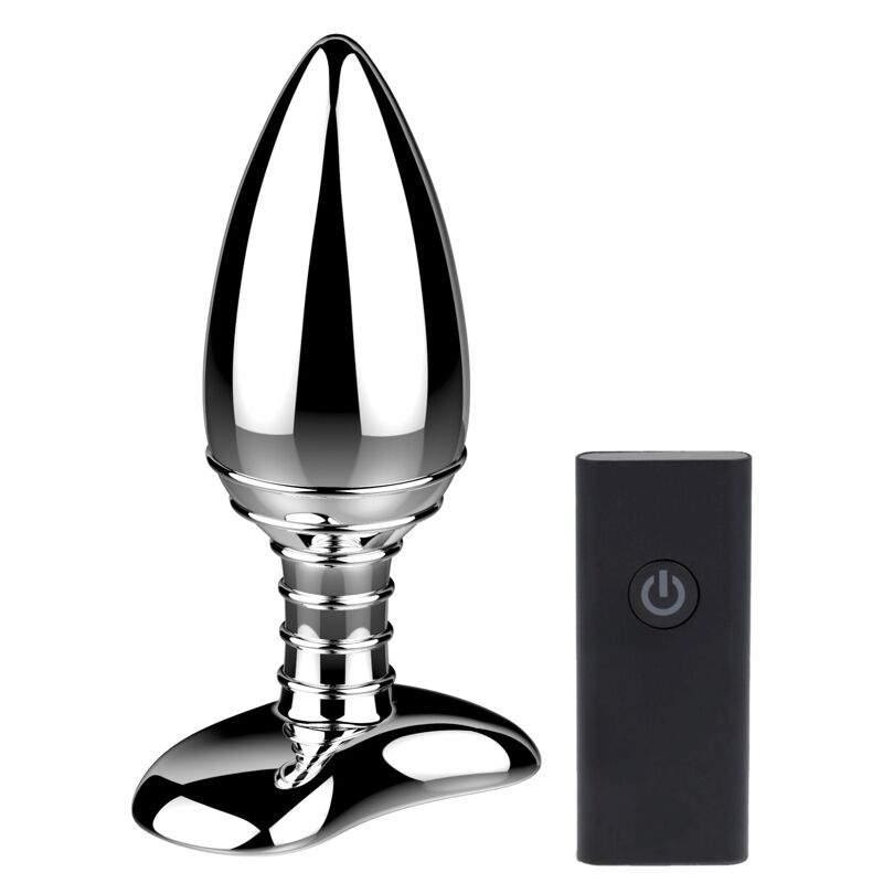 Алюминиевая анальная пробка с вибрацией и дистанционным управлением Nexus Cestos Алюминиевая анальная пробка с вибрацией и дистанционным управлением Nexus Cestos