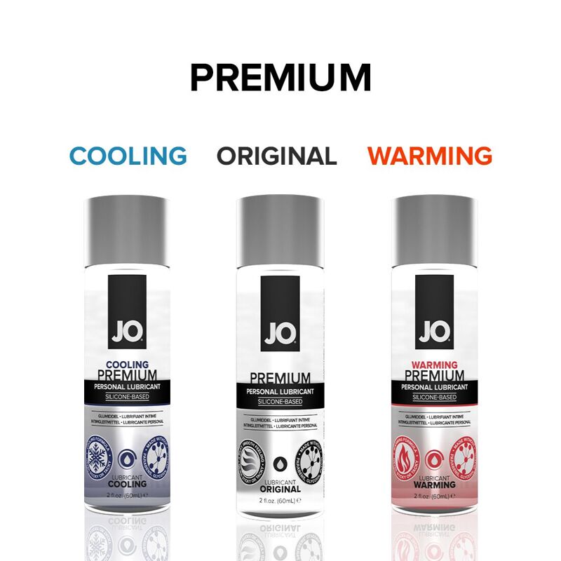 Охлаждающий лубрикант на силиконовой основе JO PREMIUM — COOLING (60 мл)