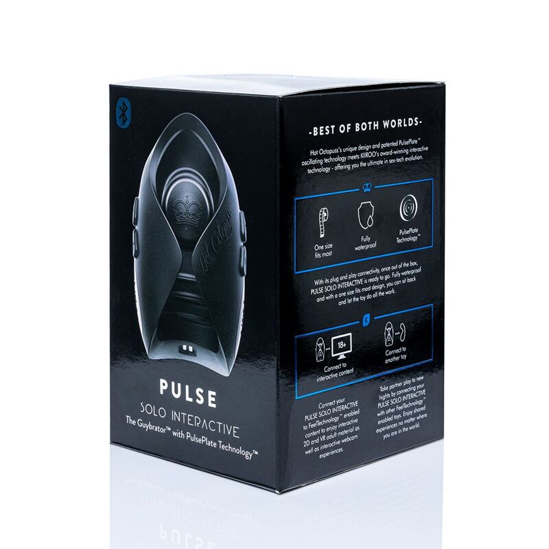 Интерактивный мастурбатор Hot Octopuss Pulse Solo Interactive powered by KIIROO