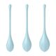 Набор йони бусин Satisfyer Yoni Power 2 Light Blue, диаметр 2-2,5-3см, вес 22-44-73гр