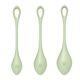 Набор йони бусин Satisfyer Yoni Power 2 Light Green, диаметр 2-2,5-3см, вес 22-44-73гр