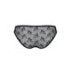 Трусики-слипы с кружевной сеточкой Passion DINA THONG L/XL, black
