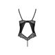 Боди из эко-кожи и кружева Passion LOONA BODY L/XL, black