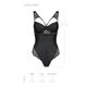 Боди из эко-кожи и кружева Passion LOONA BODY S/M, black