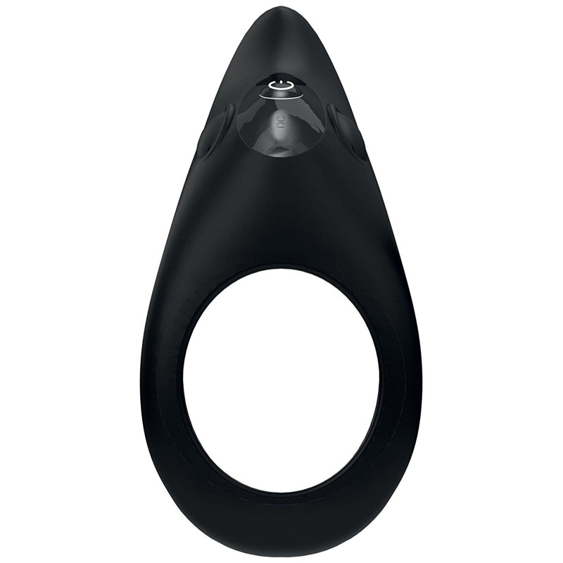 Эрекционное виброкольцо Love To Love WONDER RING с мегастимулятором клитора, перезаряжаемое