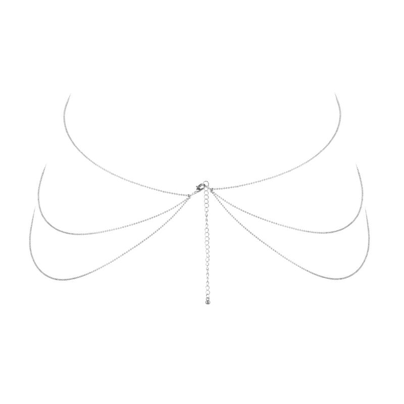 Цепочка для тела Bijoux Indiscrets Magnifique 8 Body Chain — Silver