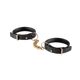 Наручники из экокожи Bijoux Indiscrets Maze – Thin Handcuffs Black