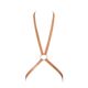 Портупея Bijoux Indiscrets MAZE - 8 Harness Brown, экокожа