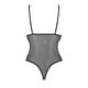 Боди с ажурным лифом Passion CHRISTA BODY S/M, black