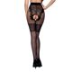 Колготки с открытым доступом, ажурные трусики и подвязки Passion TIOPEN 013 3/4 (20/40 den), black