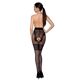 Колготки с открытым доступом, ажурные трусики и подвязки Passion TIOPEN 013 3/4 (20/40 den), black