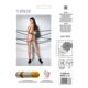 Телесные колготки с доступом, контрастная двойная резинка Passion TIOPEN 015 3/4 (20 den), beige