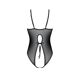 Боди с ажурным декором и открытым шагом Passion URSULA BODY XXL/XXXL, black