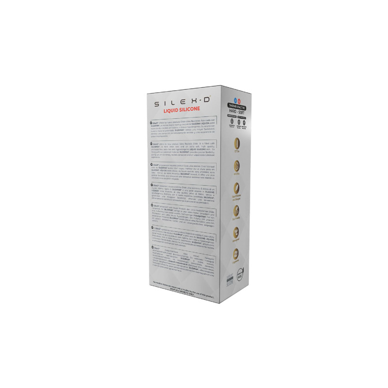Фаллоимитатор SilexD Oscar Flesh (MODEL 2 size 9in) Liquid Silicone подходит для Apollo