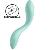 Вібратор із перлинною стимуляцією точки G Satisfyer Rrrolling Pleasure Mint Вібратор із перлинною стимуляцією точки G Satisfyer Rrrolling Pleasure Mint