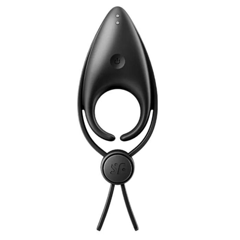 Эрекционное виброкольцо-лассо с регулировкой размера Satisfyer Sniper Black Эрекционное виброкольцо-лассо с регулировкой размера Satisfyer Sniper Black