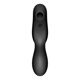 Вакуумный стимулятор с вибрацией Satisfyer Curvy Trinity 2 Black