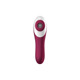 Вакуумный стимулятор с вибрацией Satisfyer Dual Crush Wine Red
