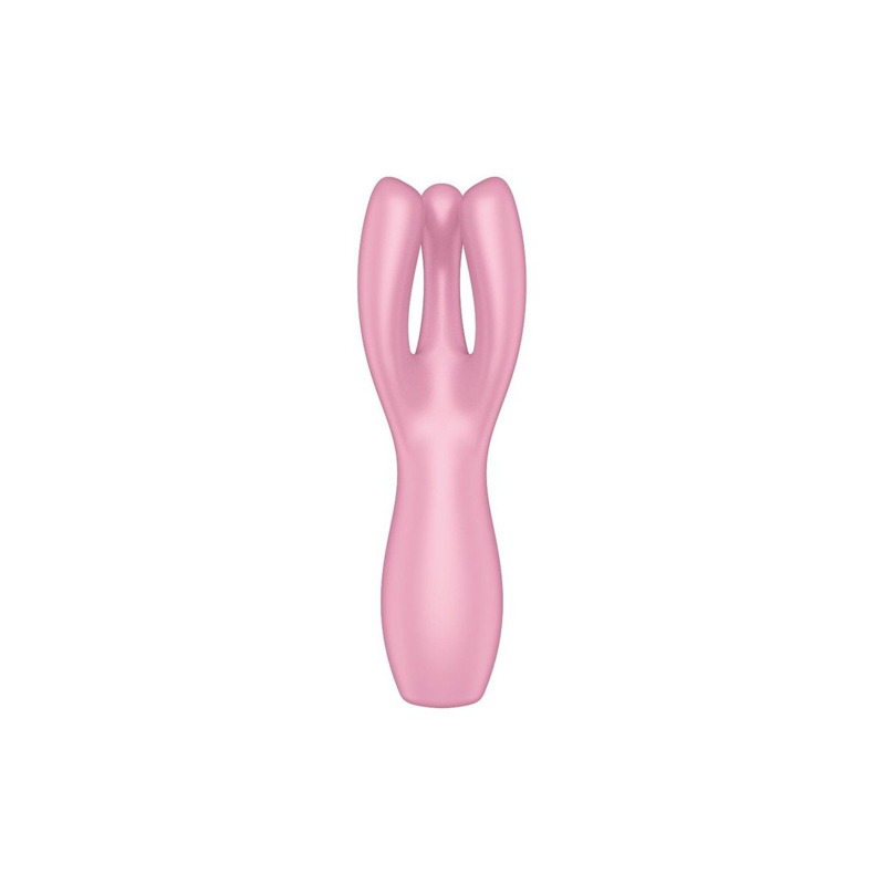 Клиторальный вибратор Satisfyer Threesome 3 Pink с тремя пальчиками
