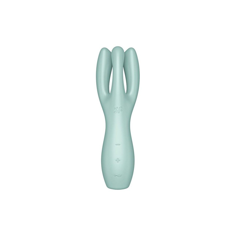 Клиторальный вибратор Satisfyer Threesome 3 Mint с тремя пальчиками