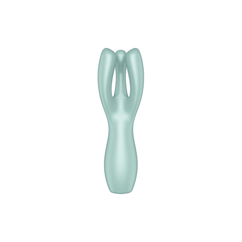 Клиторальный вибратор Satisfyer Threesome 3 Mint с тремя пальчиками